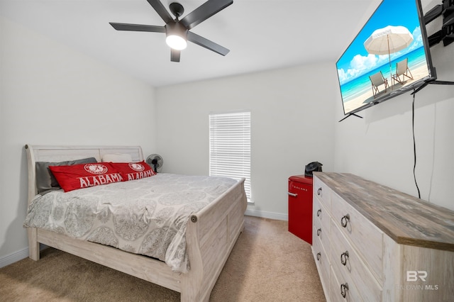 1246 Pembroke Way, Foley, AL 36535 - bedroom with light carpet and ceiling fan