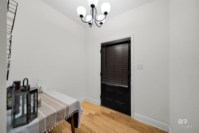 1246 Pembroke Way, Foley, AL 36535 - dining area featuring a chandelier and light wood-style flooring