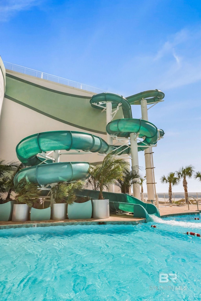 26302 Perdido Beach Blvd Unit D2301, Orange Beach, AL 36561 - community pool featuring fence and a water slide