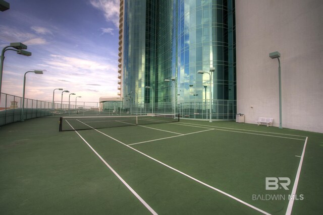 26302 Perdido Beach Blvd Unit D2301, Orange Beach, AL 36561 - view of sport court with fence
