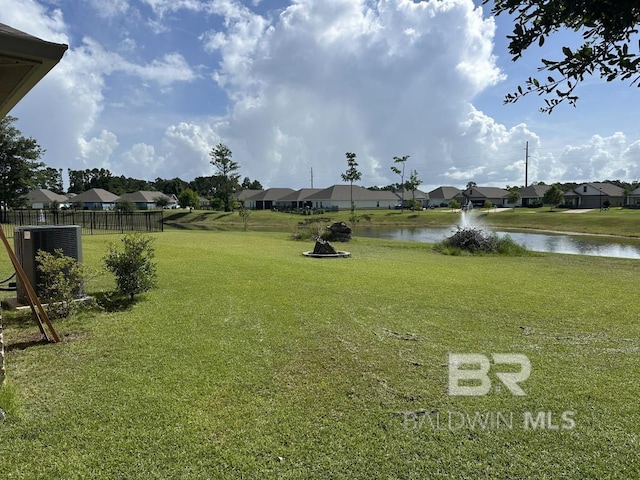 3872 Stafford Blvd, Gulf Shores, AL 36542 - view of yard with a water view and a residential view