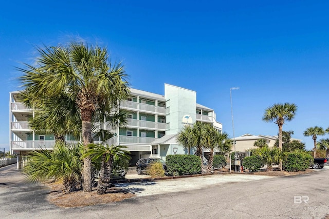 view of property