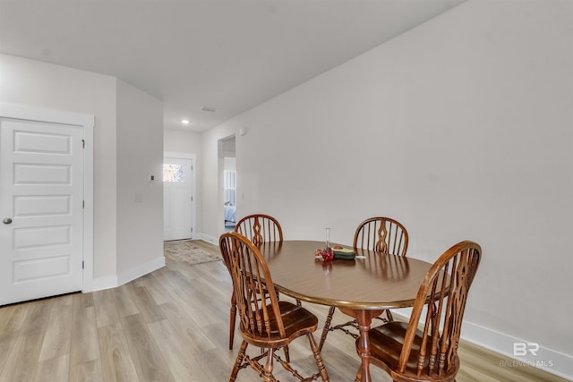 9983 Willet Way, Foley, AL 36535 - dining area with light wood-type flooring