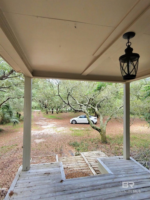 544 S Windmill Ridge Rd, Gulf Shores, AL 36542 - view of wooden deck