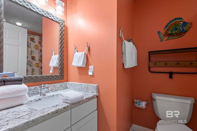 25250 Perdido Beach Blvd Unit 304E, Orange Beach, AL 36561 - bathroom with vanity and toilet