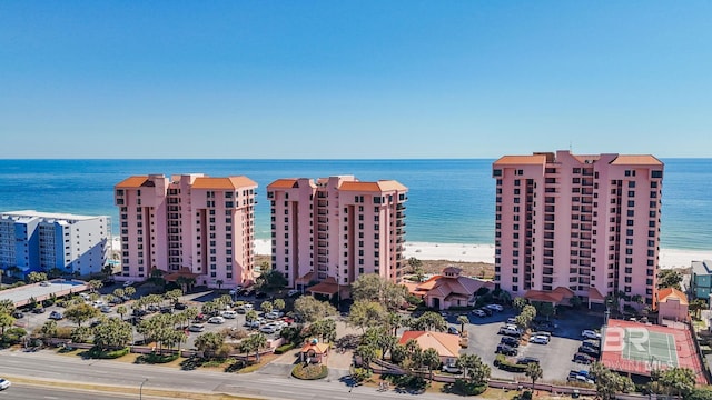 25250 Perdido Beach Blvd Unit 304E, Orange Beach, AL 36561 - birds eye view of property featuring a city view and a water view