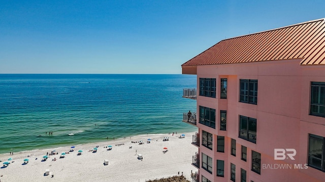 25250 Perdido Beach Blvd Unit 304E, Orange Beach, AL 36561 - water view with a beach view