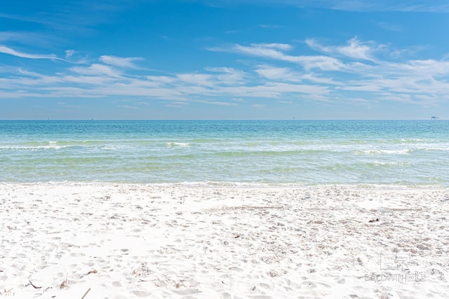 water view with a beach view