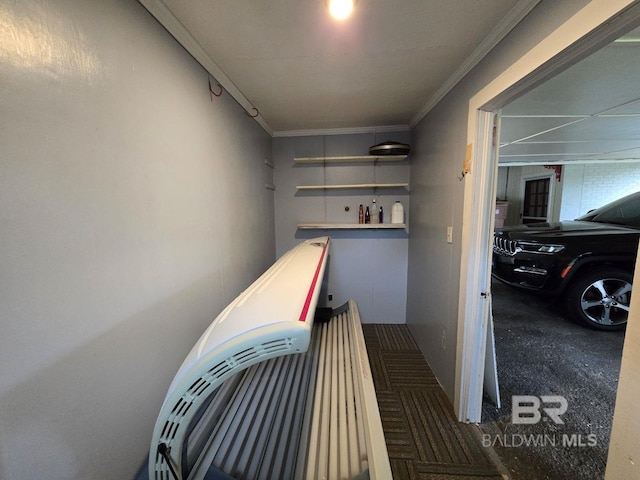 1411 Mcmillan Ave, Brewton, AL 36426 - hallway with ornamental molding