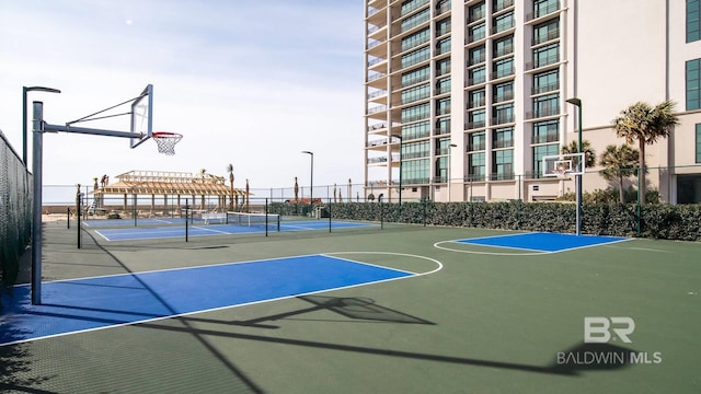 23450 Perdido Beach Blvd Unit 2011, Orange Beach, AL 36561 - view of basketball court with community basketball court and a tennis court