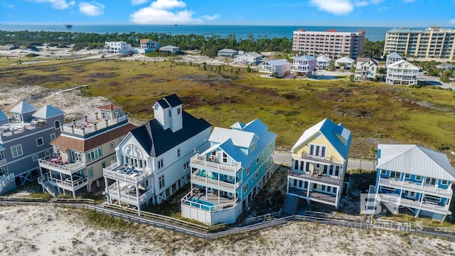 1402 W Dune Dr, Gulf Shores, AL 36542 - drone / aerial view featuring a water view
