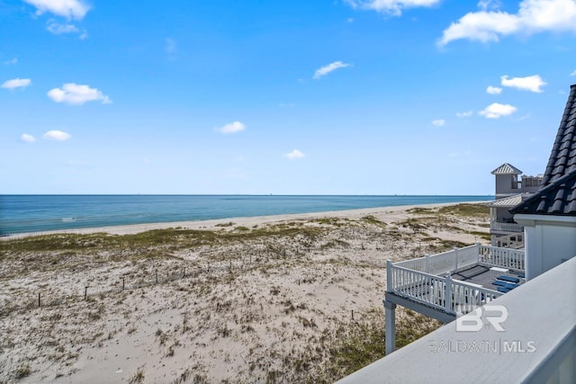 1402 W Dune Dr, Gulf Shores, AL 36542 - view of water feature featuring a view of the beach