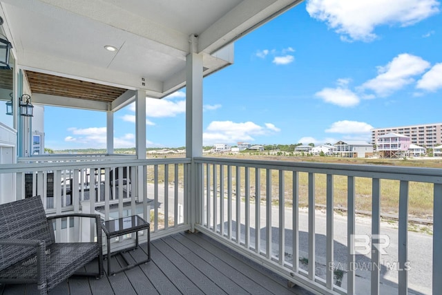 1402 W Dune Dr, Gulf Shores, AL 36542 - view of wooden terrace