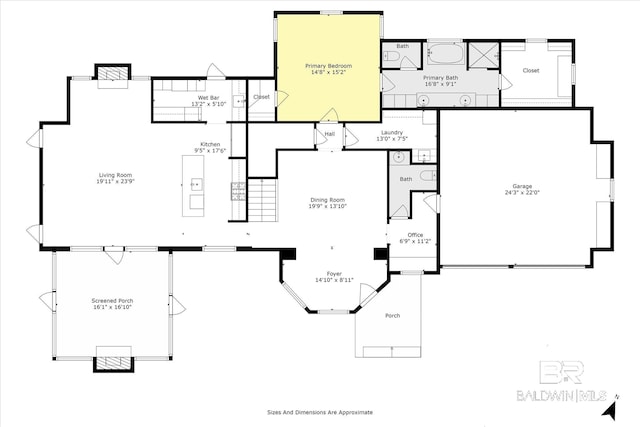 floor plan / room layout