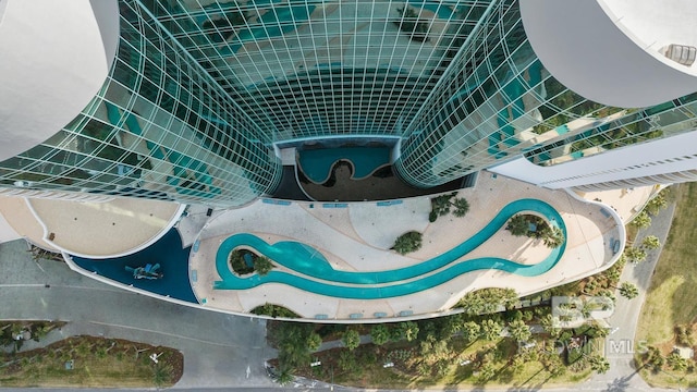 bird's eye view