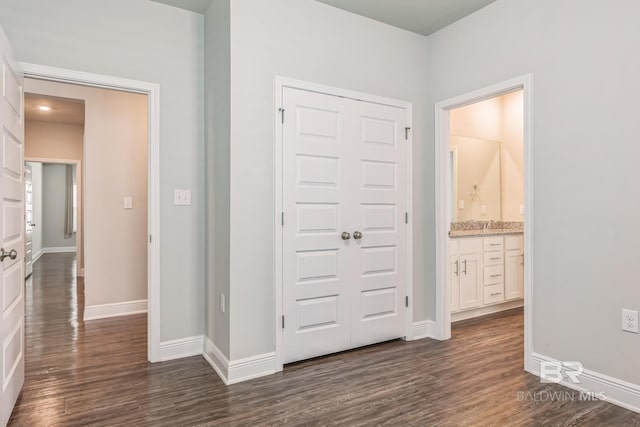 24774 Smarty Jones Cir, Daphne, AL 36526 - entryway featuring dark wood-style flooring and baseboards