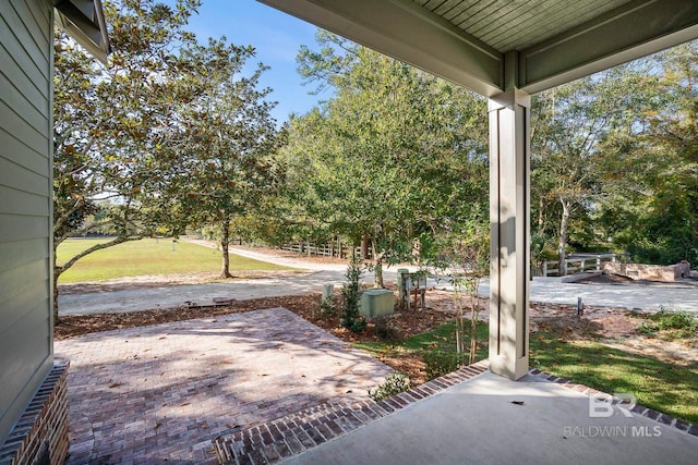 view of patio