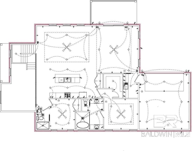 32 Viale Bellezza, Fairhope, AL 36532 - view of floor plan / room layout