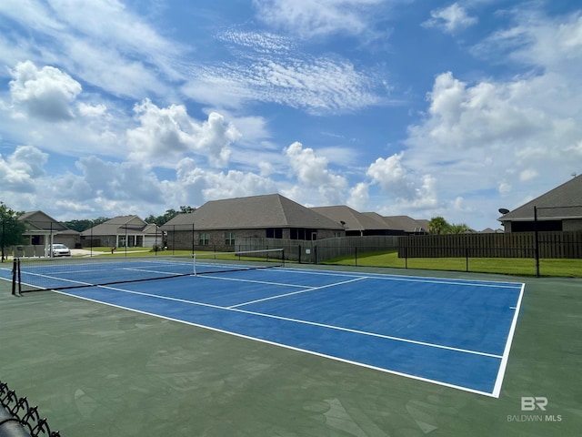 1556 Kairos Loop, Foley, AL 36535 - view of tennis court with a residential view