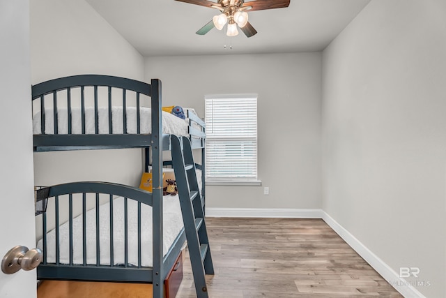 1556 Kairos Loop, Foley, AL 36535 - bedroom featuring wood finished floors and ceiling fan