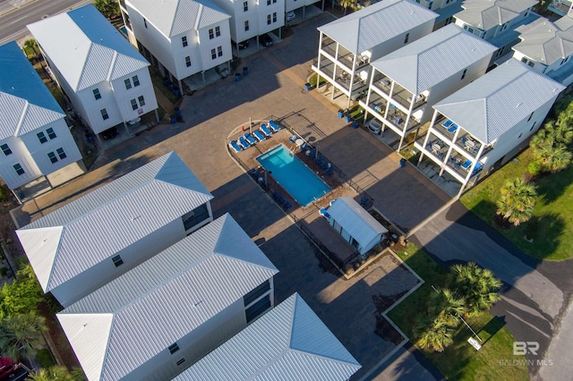 drone / aerial view