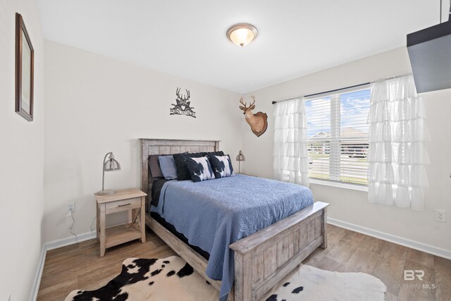 14705 Forsythia Loop, Silverhill, AL 36576 - bedroom with wood finished floors