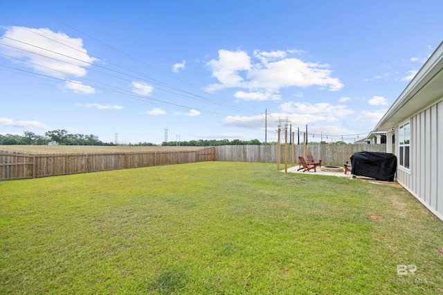14705 Forsythia Loop, Silverhill, AL 36576 - fenced backyard featuring a patio