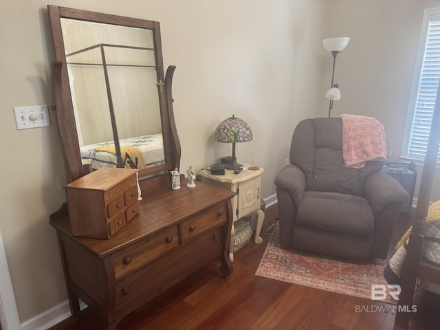 32098 Jessup Ln, Lillian, AL 36549 - living area featuring wood finished floors and baseboards