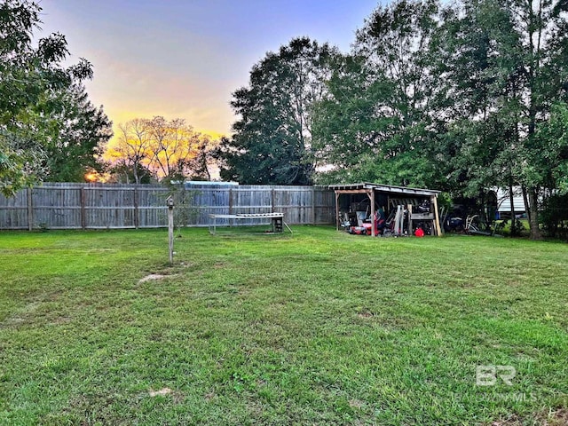 view of yard