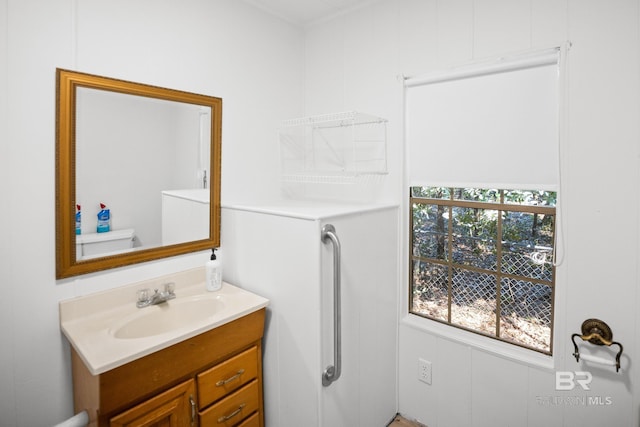 30577 Baldwin St, Perdido Beach, AL 36530 - bathroom featuring vanity and toilet