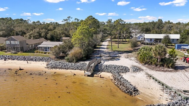 30577 Baldwin St, Perdido Beach, AL 36530 - aerial view of property and surrounding area