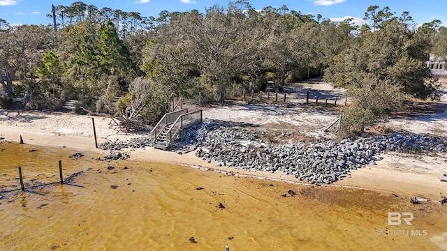 30577 Baldwin St, Perdido Beach, AL 36530 - view of yard with view of wooded area