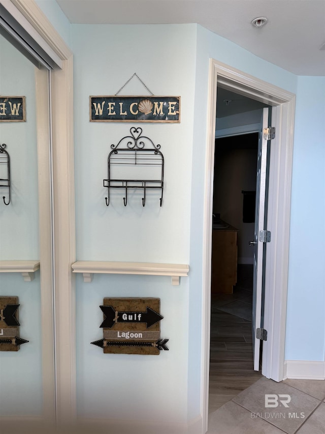 room details with wood finished floors