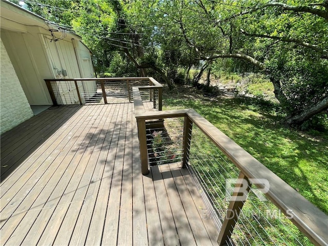 view of deck