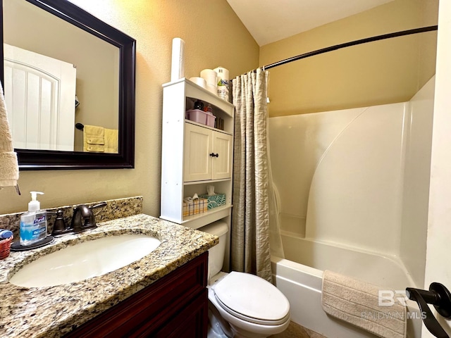 1030 Crown Walk Dr, Foley, AL 36535 - bathroom with vanity and shower / bath combination with curtain