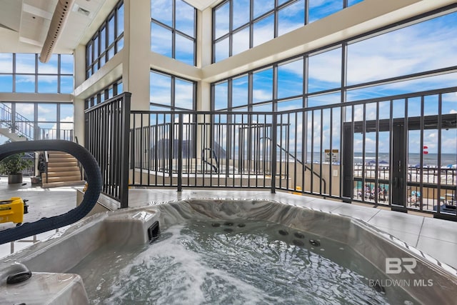 24132 Perdido Beach Blvd Unit 1011, Orange Beach, AL 36561 - view of pool featuring an indoor hot tub
