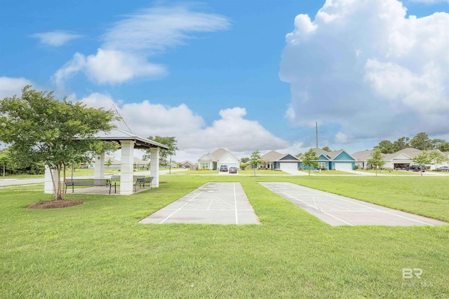 394 Haise Ln, Gulf Shores, AL 36542 - view of home's community with a residential view, shuffleboard, and a lawn
