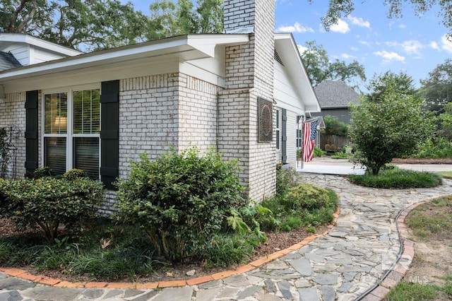 view of home's exterior