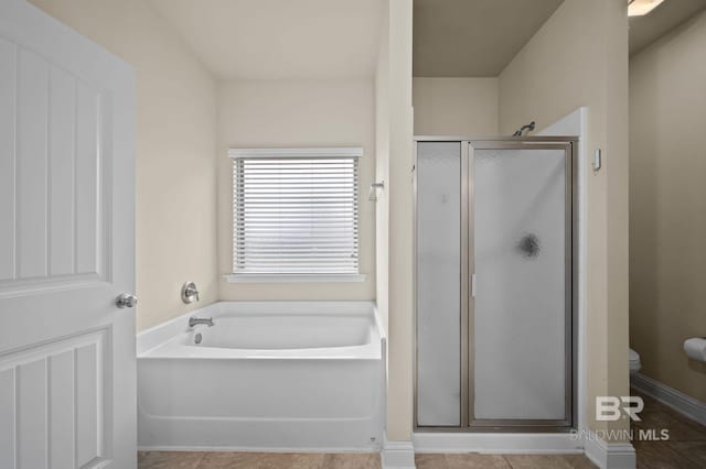 750 Cheswick Ave, Fairhope, AL 36532 - full bath with a shower stall, a garden tub, and toilet