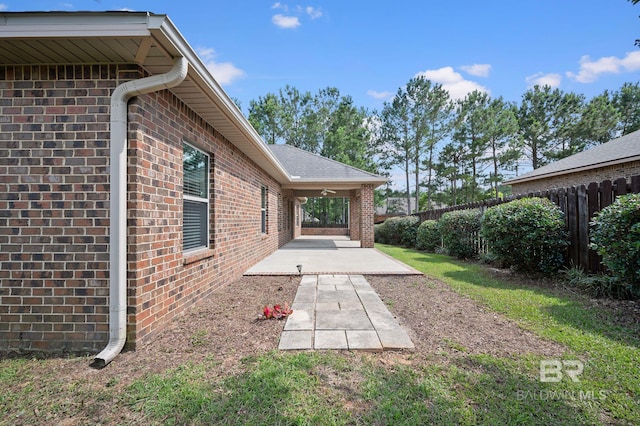 750 Cheswick Ave, Fairhope, AL 36532 - fenced backyard with a patio