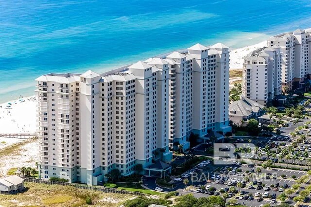 527 Beach Club Trl Unit C1006, Gulf Shores, AL 36542 - aerial view with a beach view and a water view