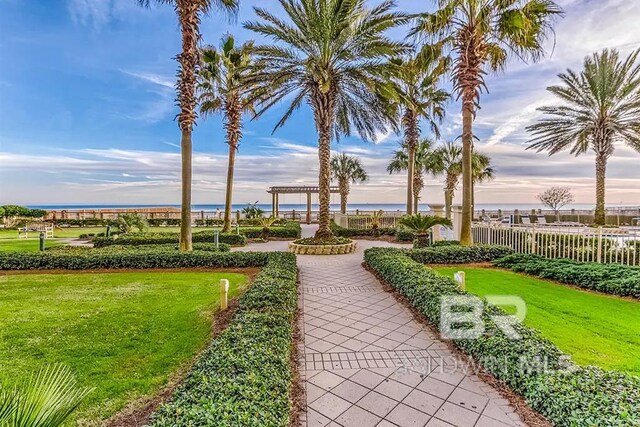 527 Beach Club Trl Unit C1006, Gulf Shores, AL 36542 - view of property's community with fence and a yard
