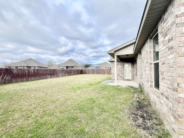 14775 Sonoma Blvd, Silverhill, AL 36576 - view of yard with a patio and a fenced backyard