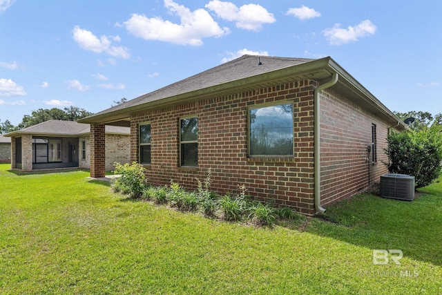1464 Surrey Loop, Foley, AL 36535 - view of property exterior featuring brick siding and a lawn