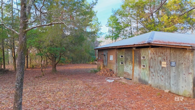 view of home's exterior