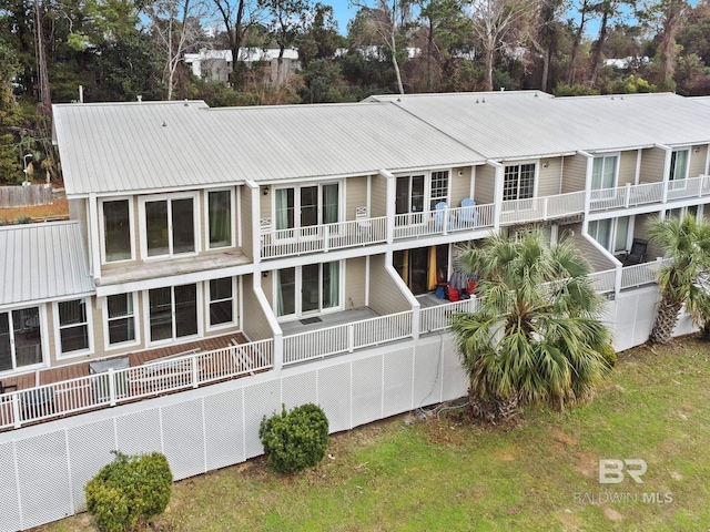 view of rear view of property