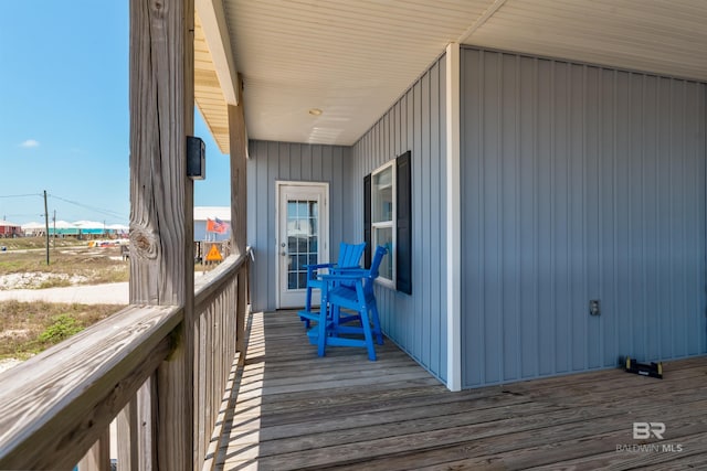 2802 Bienville Blvd, Dauphin Island, AL 36528 - view of wooden deck