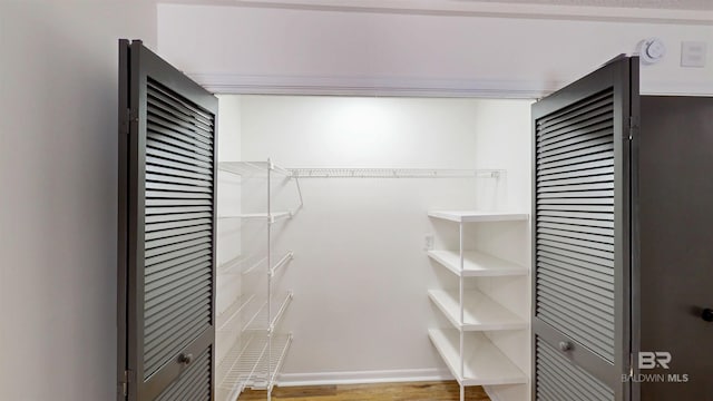 7770 Simmons Dr, Foley, AL 36535 - walk in closet featuring wood finished floors