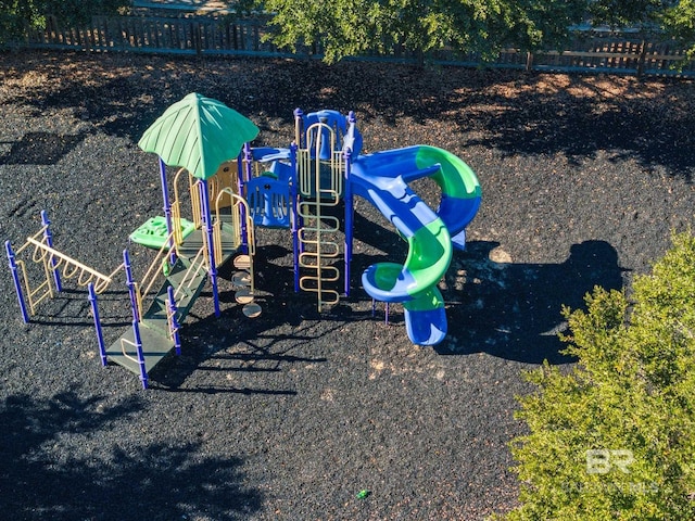 view of play area