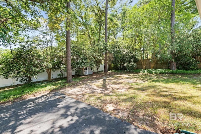 6417 Magnolia Place Ct, Mobile, AL 36695 - view of yard featuring fence